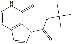 tert-butyl 7-oxo-1H,6H,7H-pyrrolo[2,3-c]pyridine-1-carboxylate Structure