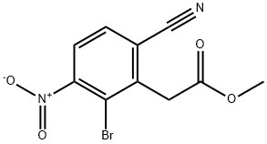 1807045-49-3 Methyl 2-bromo-6-cyano-3-nitrophenylacetate
