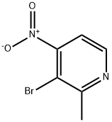 3-Bromo-2-methyl-4-nitropyridine Structure