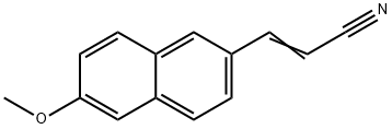 3-(6-methoxynaphthalen-2-yl)prop-2-enenitrile Structure