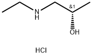 (2S)-1-(ethylamino)propan-2-ol hydrochloride Struktur