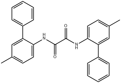 Ethanediamide, N1,N2-bis(5-methyl[1,1'-biphenyl]-2-yl)- 化学構造式