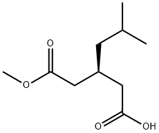 (3S)-3-(2-methoxy-2-oxoethyl)-5-methylhexanoic acid|普瑞巴林杂质17