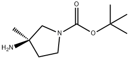 tert-butyl (R)-3-amino-3-methylpyrrolidine-1-carboxylate|tert-butyl (R)-3-amino-3-methylpyrrolidine-1-carboxylate