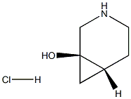 (1R,6R)-3-azabicyclo[4.1.0]heptan-1-ol hydrochloride,1820574-34-2,结构式