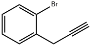 1-Bromo-2-prop-2-yn-1-ylbenzene 化学構造式