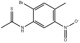 N-(2-broMo-4-Methyl-5-nitrophenyl)ethanethioaMide Structure