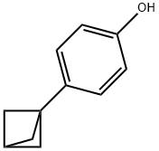 4-(bicyclo[1.1.1]pentan-1-yl)phenol 化学構造式