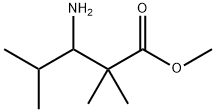 METHYL 3-AMINO-2,2,4-TRIMETHYLPENTANOATE 化学構造式