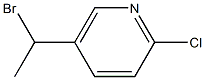 5-(1-bromoethyl)-2-chloropyridine Struktur