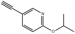 5-乙炔基-2-异丙氧基吡啶 结构式