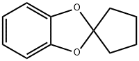 Spiro[1,3-benzodioxole-2,1'-cyclopentane] Struktur