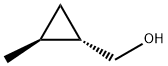 Trans-2-Methylcyclopropanemethanol* Struktur