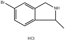 5-Bromo-1-methyl-2,3-dihydro-1H-isoindole hydrochloride Structure