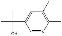 2-(5,6-Dimethyl-3-pyridyl)propan-2-ol Structure