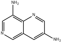 1,6-NAPHTHYRIDINE-3,8-DIAMINE, 1864060-88-7, 结构式