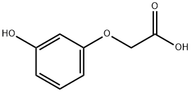 2-(3-羟基苯氧基)乙酸 结构式