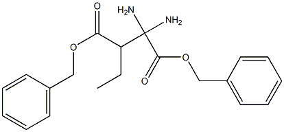 DI-BENZYLOXYCARBONYLDIAMINOBUTANE 化学構造式