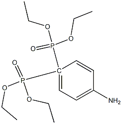 Tetraethyl 4-aminophenylene-1,1-bisphosphonate Struktur