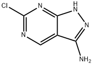 6-chloro-1H-pyrazolo[3,4-d]pyrimidin-3-amine Structure