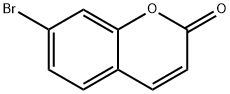 7-bromo-2H-1benzopyran-2-one 化学構造式