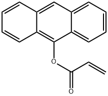 2-Propenoic acid, 9-anthracenyl ester Structure