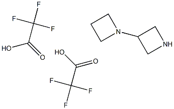 1,3'-Biazetidine bis(trifluoroacetate) Structure