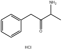 2-Butanone, 3-amino-1-phenyl-, hydrochloride (1:1) Struktur
