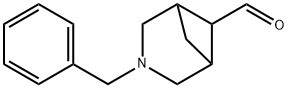 3-苄基-3-氮杂双环[3.1.1]庚烷-6-甲醛,1935140-33-2,结构式
