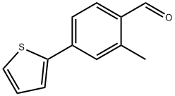 2-Methyl-4-(thiophen-2-yl)benzaldehyde,1935443-09-6,结构式