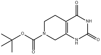 tert-butyl 2,4-dioxo-1H,2H,3H,4H,5H,6H,7H,8H-pyrido[3,4-d]pyrimidine-7-carboxylate Structure