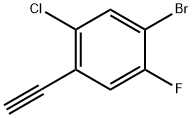 4-Bromo-2-chloro-5-fluorophenylacetylene Structure