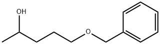 5-(ベンジルオキシ)-2-ペンタノール 化学構造式