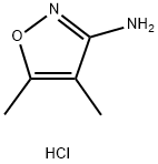 4,5-Dimethyl-1,2-oxazol-3-amine hydrochloride Struktur