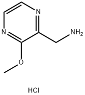 (3-methoxypyrazin-2-yl)methanamine hydrochloride 结构式