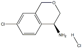 (S)-7-氯异苯并二氢吡喃-4-胺盐酸盐,1956436-63-7,结构式