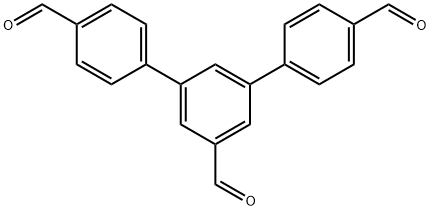 [[1,1':3',1''-Terphenyl]-4,4'',5'-tricarboxaldehyde] Struktur