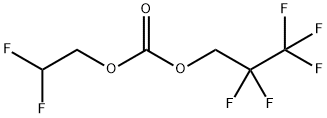 2,2-Difluoroethyl 2,2,3,3,3-pentafluoropropyl carbonate Structure