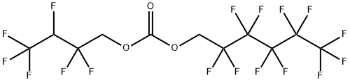 2,2,3,4,4,4-Hexafluorobutyl 1H,1H-perfluorohexyl carbonate Structure