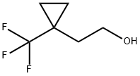 1-(trifluoromethyl)Cyclopropaneethanol Struktur