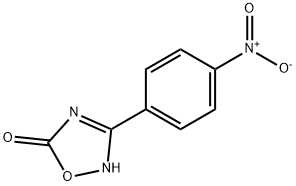 3-(4-硝基苯基)-4,5-二氢-1,2,4-噁二唑-5-酮,19932-97-9,结构式