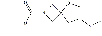 tert-butyl 7-(methylamino)-5-oxa-2-azaspiro[3.4]octane-2-carboxylate,2000257-06-5,结构式