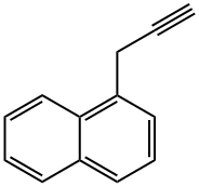1-(prop-2-yn-1-yl)naphthalene 化学構造式