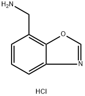 7-(Aminomethyl)benzoxazole Hydrochloride Struktur