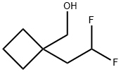 [1-(2,2-difluoroethyl)cyclobutyl]methanol Struktur