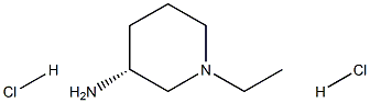 (3R)-1-ethylpiperidin-3-amine dihydrochloride Struktur