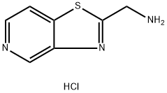 {[1,3]thiazolo[4,5-c]pyridin-2-yl}methanamine dihydrochloride Structure