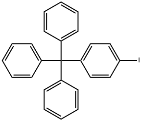 Benzene, 1-iodo-4-(triphenylmethyl)- Structure