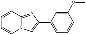 2-(3-methoxyphenyl)imidazo[1,2-a]pyridine,205655-15-8,结构式