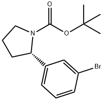 2061996-90-3 2-(3-ブロモフェニル)ピロリジン-1-カルボン酸(S)-TERT-ブチル